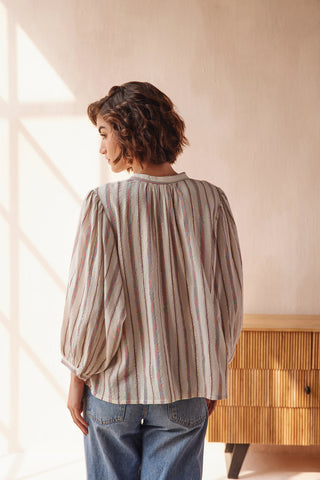 Ivory White Blouse