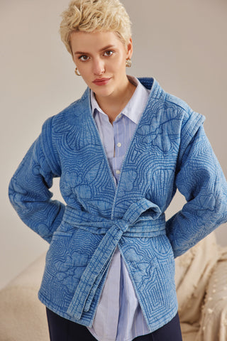 Ocean Quilted Jacket