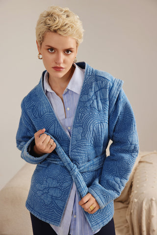 Ocean Quilted Jacket