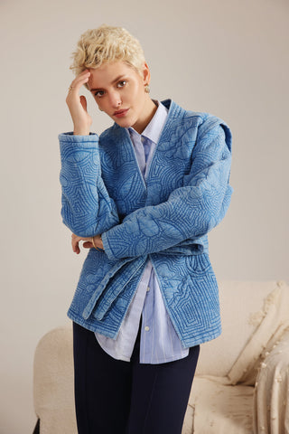 Ocean Quilted Jacket