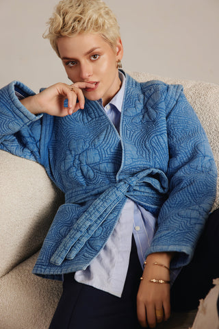 Ocean Quilted Jacket