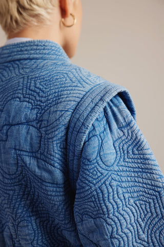 Ocean Quilted Jacket