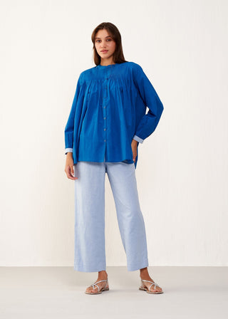 Tamra Blouse - Bright Blue