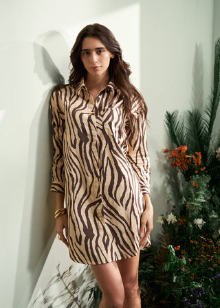 Fanny Leopard Dress