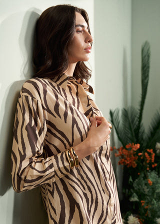 Fanny Leopard Dress