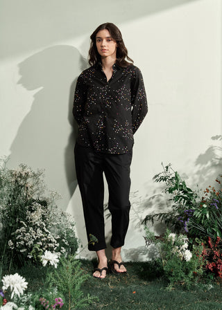 Koakh - IND Heart Bunch Embroidered Shirt Heart Bunch Embroidered Shirt