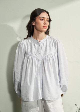Elodie Embroidered Blouse