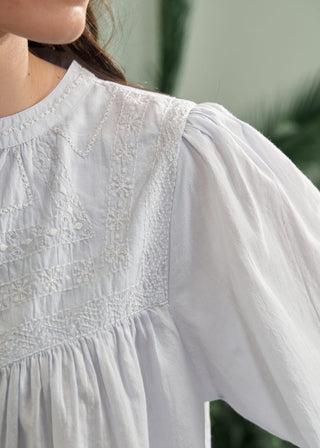 Elodie Embroidered Blouse
