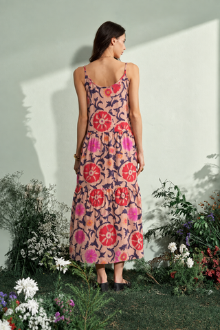 Fleur Dress (Old Pink)