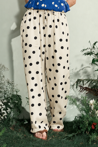 Polka Dot Pant (Off White)