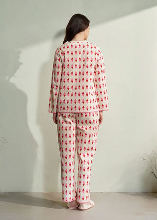 Giulia Night Wear (Soft Pink)