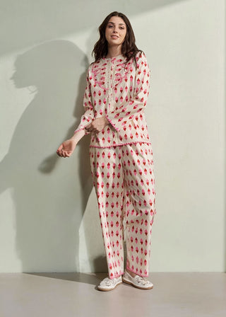 Giulia Night Wear (Soft Pink)