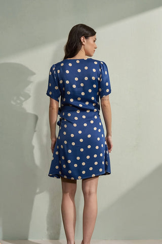Marie Dress (Dark Blue)