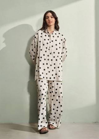 Polka Dot Pant (Blue)