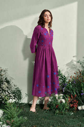 Sarah Embroidery Dress
