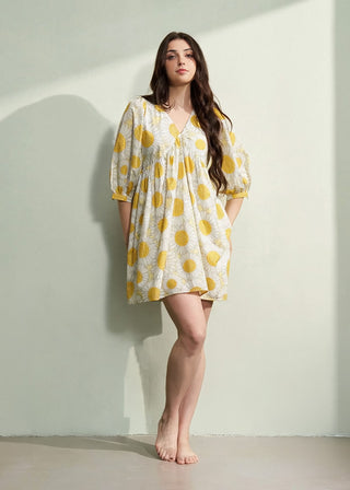 Sylvie Dress (Light Yellow)