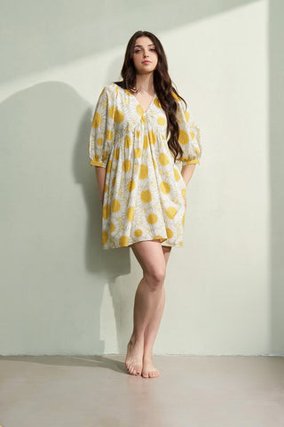 Sylvie Dress (Light Yellow)